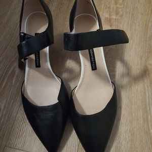 French Connection black and white heels